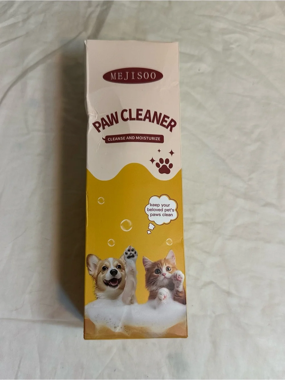 Paw Cleaner For Pets New In Box With Damaged Box